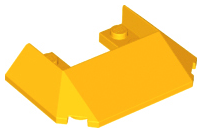 LEGO® los onderdeel Wig in kleur Helder Licht Oranje 13269