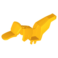 LEGO® los onderdeel Fiets & Motor Helder Licht Oranje 50860