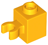 Plaatje in Gallery viewer laden, LEGO® onderdeel Steen Aangepast Helder Licht Oranje 60475b