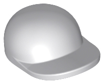 LEGO® onderdeel Hoofddeksels Licht Blauwachtig Grijs 4485b