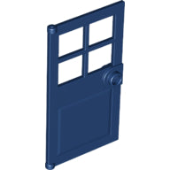 LEGO® los onderdeel Deur in kleur Donkerblauw 60623