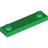 LEGO® los onderdeel Plaat Aangepast in kleur Groen 92593