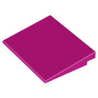 LEGO® los onderdeel Dakpan Algemeen in kleur Magenta 4515