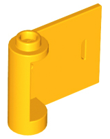 Plaatje in Gallery viewer laden, LEGO® los onderdeel Deur in kleur Helder Licht Oranje 92263