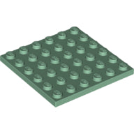 Plaatje in Gallery viewer laden, LEGO® los onderdeel Plaat Algemeen in kleur Zandgroen 3958