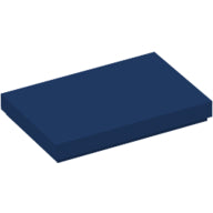 Plaatje in Gallery viewer laden, LEGO® los onderdeel Tegel Algemeen Donkerblauw 26603