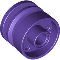 Plaatje in Gallery viewer laden, LEGO® los onderdeel Wiel in kleur Donkerpaars 55981