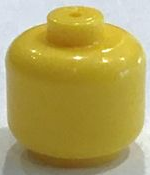 LEGO® los onderdeel Hoofd in kleur Geel 33464
