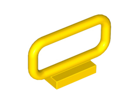 LEGO® los onderdeel Staaf in kleur Geel 6187