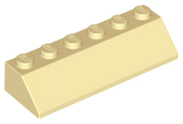 Plaatje in Gallery viewer laden, LEGO® los onderdeel Dakpan Algemeen in kleur Geelbruin 23949