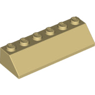 LEGO® los onderdeel Dakpan Algemeen in kleur Geelbruin 23949