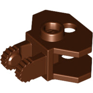 Plaatje in Gallery viewer laden, LEGO® los onderdeel Scharnier Roodachtig Bruin 30396