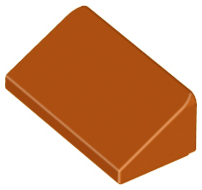 LEGO® los onderdeel Dakpan Algemeen Donker Oranje 85984