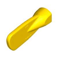 LEGO® los onderdeel Accessoire in kleur Geel 31990
