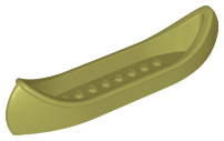 Plaatje in Gallery viewer laden, LEGO® los onderdeel Boot in kleur Olijfgroen 6021