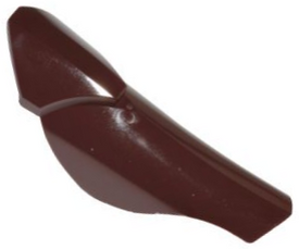 LEGO® los onderdeel Groot figuur in kleur Donker Bruin 21562