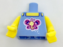 Plaatje in Gallery viewer laden, LEGO® Lijf met Motief Helder Lichtblauw 973pb2698c01