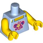 LEGO® Lijf met Motief Helder Lichtblauw 973pb2698c01