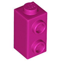 LEGO® los onderdeel Steen Aangepast in kleur Magenta 32952