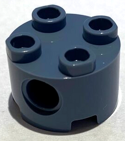 LEGO® los onderdeel Steen Rond in kleur Zandblauw 17485