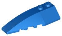 LEGO® los onderdeel Wig in kleur Blauw 41748