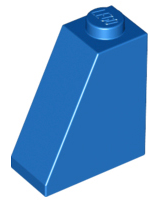 LEGO® los onderdeel Dakpan Algemeen in kleur Blauw 60481