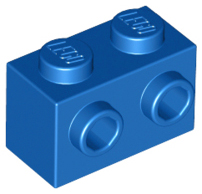 LEGO® los onderdeel Steen Aangepast in kleur Blauw 11211