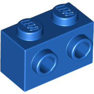 Plaatje in Gallery viewer laden, LEGO® los onderdeel Steen Aangepast in kleur Blauw 11211