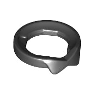 LEGO® los onderdeel Lijf Accessoire in kleur Zwart 27147