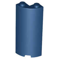 LEGO® los onderdeel Cilinder in kleur Donkerblauw 30987