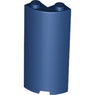 LEGO® los onderdeel Cilinder in kleur Donkerblauw 30987