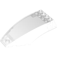 Plaatje in Gallery viewer laden, LEGO® los onderdeel Voorruit in kleur Doorzichtig 45705