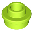 Plaatje in Gallery viewer laden, LEGO® los onderdeel Plaat Rond in kleur Limoen 85861