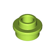 Plaatje in Gallery viewer laden, LEGO® los onderdeel Plaat Rond in kleur Limoen 85861