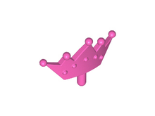 Plaatje in Gallery viewer laden, LEGO® los onderdeel Hoofddeksel Accessoire Donker Roze 33322