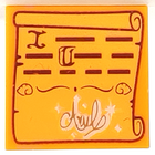 LEGO® Tegel met Motief Helder Licht Oranje 3068bpb1111