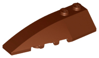 LEGO® los onderdeel Wig in kleur Roodachtig Bruin 41748