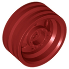 LEGO® los onderdeel Wiel in kleur Donkerrood 56904