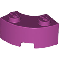 Plaatje in Gallery viewer laden, LEGO® los onderdeel Steen Rond in kleur Magenta 85080