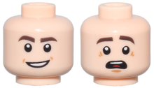 Plaatje in Gallery viewer laden, LEGO® los onderdeel Hoofd in kleur Lichte Noga 3626cpb1794