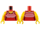 LEGO® los onderdeel Lijf met Motief Rood 973pb2733c01