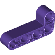 Plaatje in Gallery viewer laden, LEGO® los onderdeel Technische Hefbalk Donkerpaars 32140