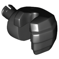 Plaatje in Gallery viewer laden, LEGO® los onderdeel Lijf Accessoire in kleur Zwart 10127