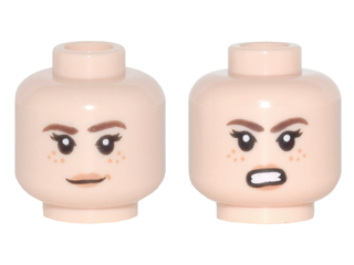 LEGO® los onderdeel Hoofd in kleur Lichte Noga 3626cpb1795