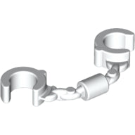 LEGO® los onderdeel Accessoire in kleur Wit 61482