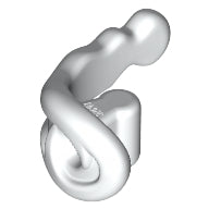 LEGO® los onderdeel Energy Effect in kleur Wit 27393