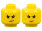 LEGO® los onderdeel Hoofd in kleur Geel 3626cpb1888