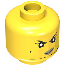 Plaatje in Gallery viewer laden, LEGO® los onderdeel Hoofd in kleur Geel 3626cpb1888