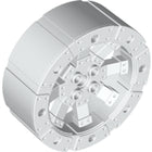 LEGO® los onderdeel Wiel in kleur Wit 55817