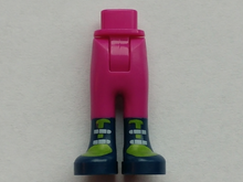 Plaatje in Gallery viewer laden, LEGO® los onderdeel Benen in kleur Magenta 92253c00pb20